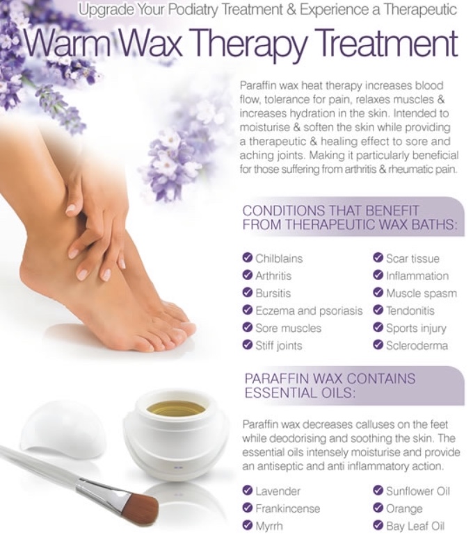 foot wax treatment